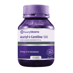 Acetyl-L-Carnitine 500 - 60 Capsules